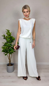 KOMBINEZON ISADORA - BIAŁY